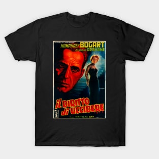 Gloria Grahame Italian Film Poster T-Shirt